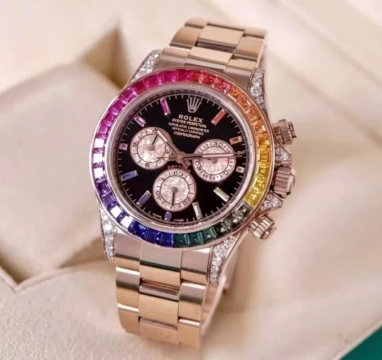 Rolex Oyster Perpetual Cosmograph Daytona 40mm 116505 Up To Rainbow 116595RBOW