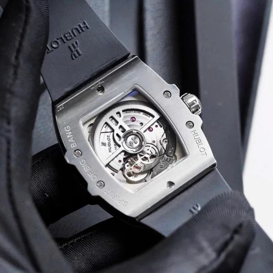 Hublot Spirit Of Big Bang Titanium Pave Diamonds Automatic 39mm Ref. 662.NX.1170.RX.1604