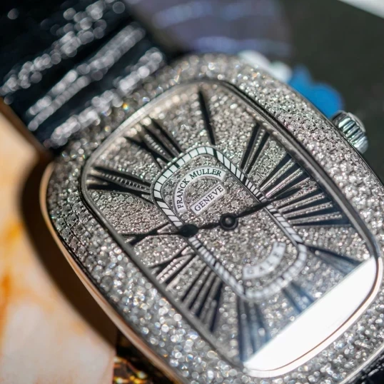 Franck Muller Galet 3002 M QZ R Full Diamond