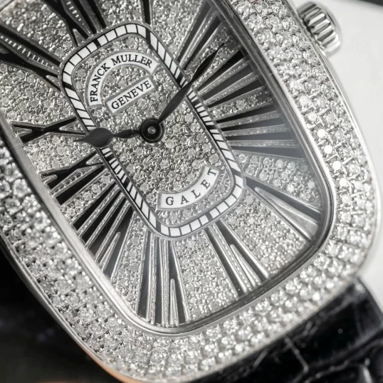 Franck Muller Galet 3002 M QZ R Full Diamond