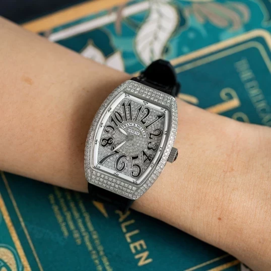 Franck Muller Vanguard V32 Full Diamond