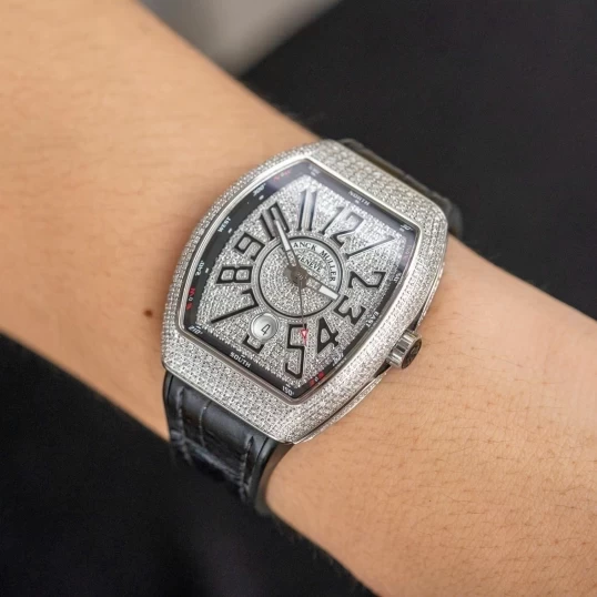 Franck Muller V41 Full Kim Cương Tự Nhiên