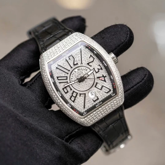 Franck Muller V41 Full Kim Cương Tự Nhiên