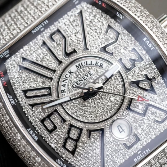 Franck Muller V41 Full Kim Cương Tự Nhiên