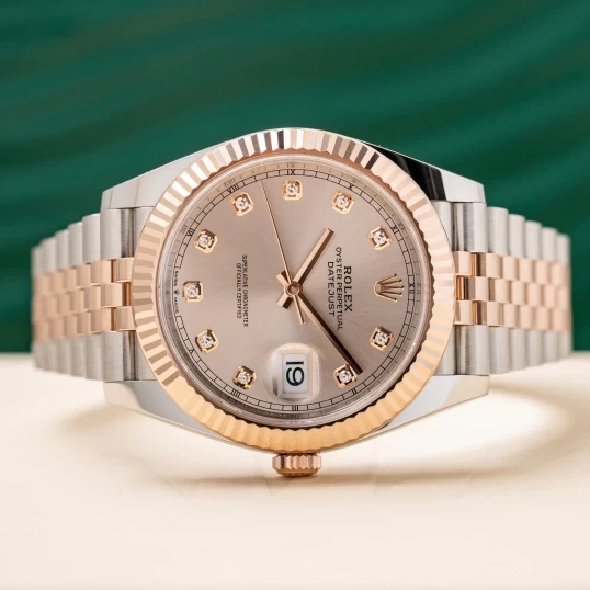 Rolex Oyster Perpetual Datejust 41mm 126331 Sundust Dial