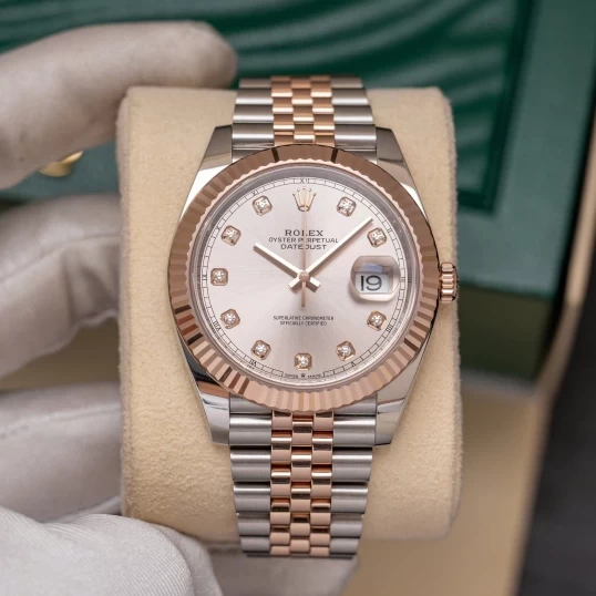 Rolex Oyster Perpetual Datejust 41mm 126331 Sundust Dial