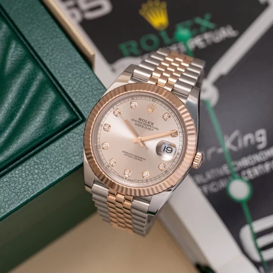 Rolex Oyster Perpetual Datejust 41mm 126331 Sundust Dial