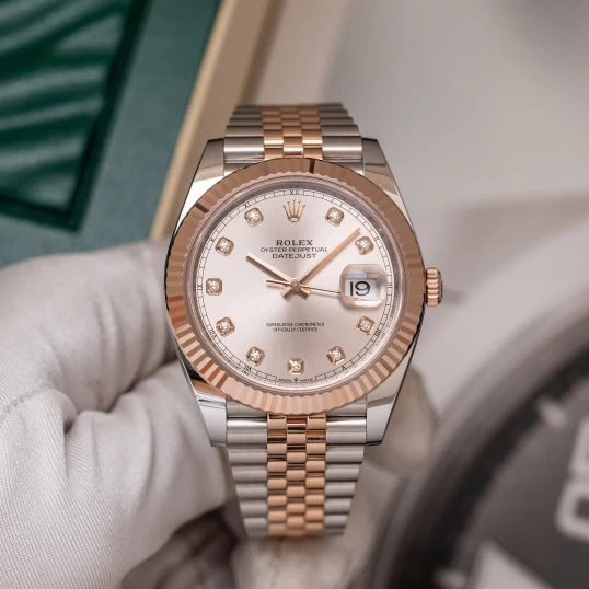 Rolex Oyster Perpetual Datejust 41mm 126331 Sundust Dial