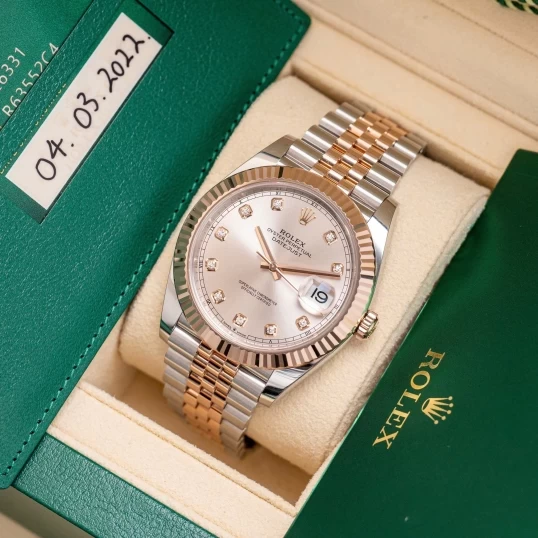 Rolex Oyster Perpetual Datejust 41mm 126331 Sundust Dial