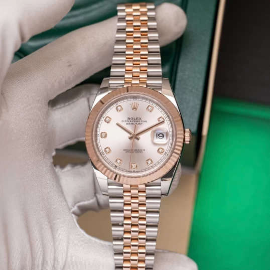 Rolex Oyster Perpetual Datejust 41mm 126331 Sundust Dial