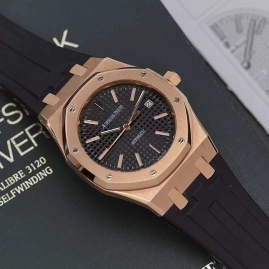 Audemars Piguet Royal Oak Selfwinding Rose Gold 39mm Black Dial 15300OR.OO.D002CR.01