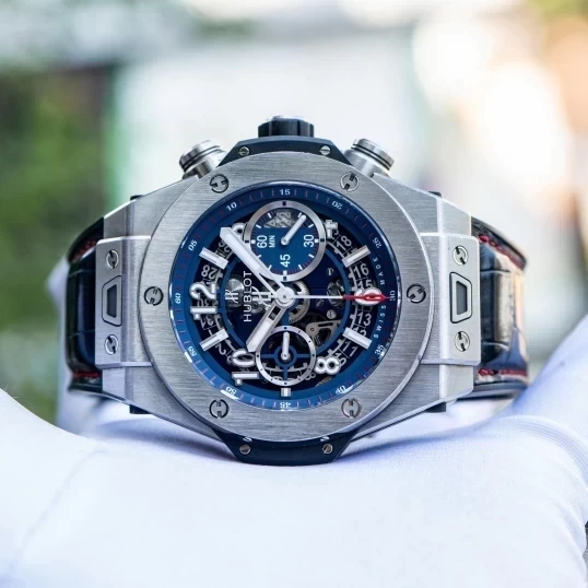 Hublot Big Bang Unico Titanium Blue 45mm 411.NX.5179.RX