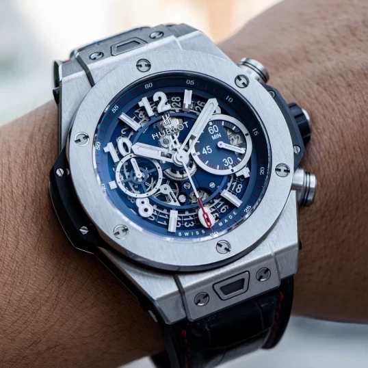 Hublot Big Bang Unico Titanium Blue 45mm 411.NX.5179.RX