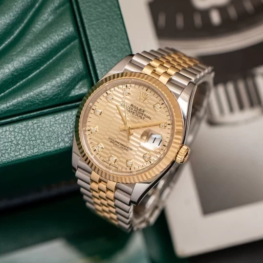 Rolex Oyster Perpetual Datejust 36mm 126233 Mặt xếp gạch