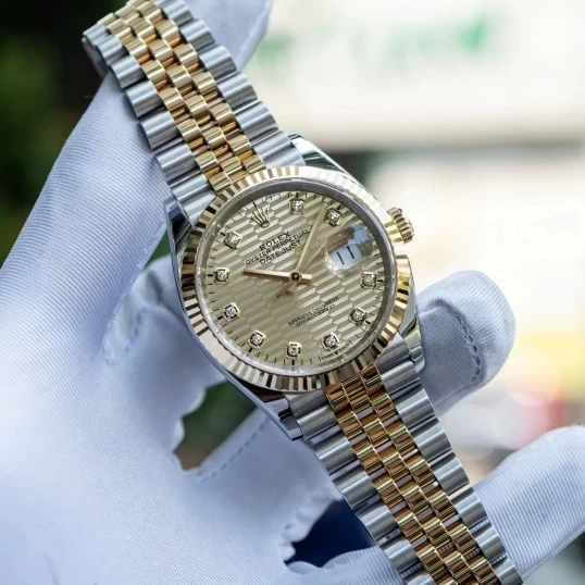 Rolex Oyster Perpetual Datejust 36mm 126233 Mặt xếp gạch