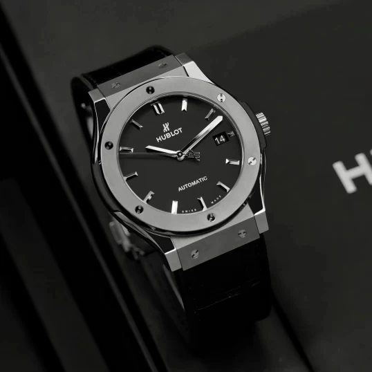 Hublot Classic Fusion Titanium Black Dial 42mm 542.NX.1171.LR