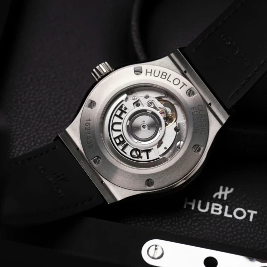 Hublot Classic Fusion Titanium Black Dial 42mm 542.NX.1171.LR