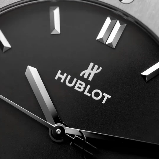 Hublot Classic Fusion Titanium Black Dial 42mm 542.NX.1171.LR