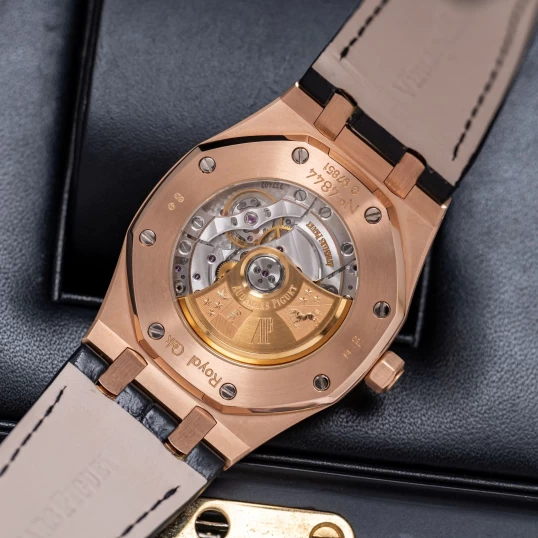 Audemars Piguet Royal Oak Selfwinding Rose Gold 39mm Black Dial 15300OR.OO.D002CR.01