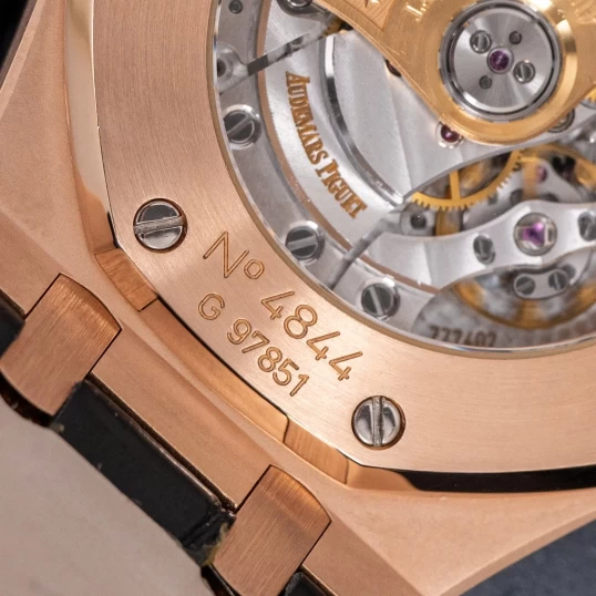 Audemars Piguet Royal Oak Selfwinding Rose Gold 39mm Black Dial 15300OR.OO.D002CR.01