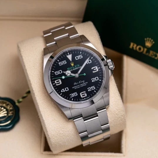 Rolex Oyster Perpetual Air King 126900 Black Dial 40mm