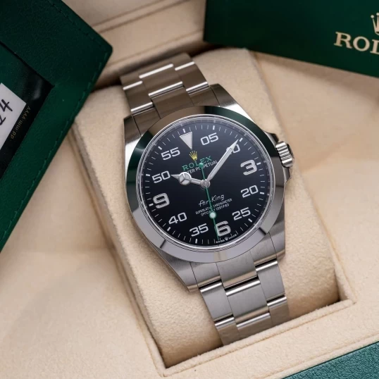 Rolex Oyster Perpetual Air King 126900 Black Dial 40mm