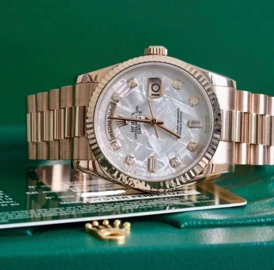 Rolex Oyster Perpetual Day-Date 36mm 118235 Mặt thiên thạch