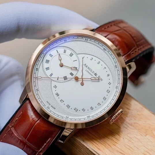 Arnold & Son TBR 18-Carat Rose Gold 44mm 1ARAP.W01A.C120P
