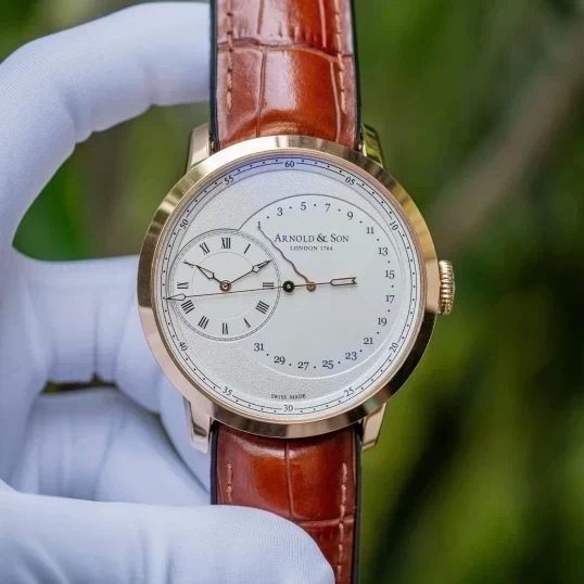 Arnold & Son TBR 18-Carat Rose Gold 44mm 1ARAP.W01A.C120P