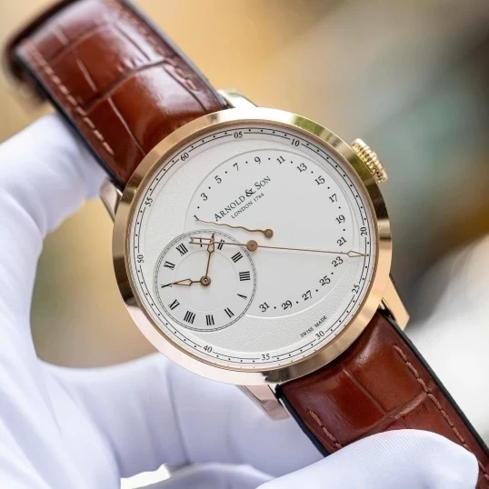 Arnold & Son TBR 18-Carat Rose Gold 44mm 1ARAP.W01A.C120P