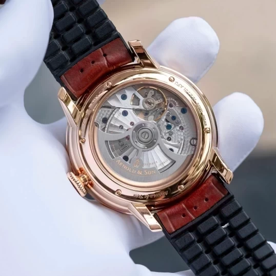 Arnold & Son TBR 18-Carat Rose Gold 44mm 1ARAP.W01A.C120P