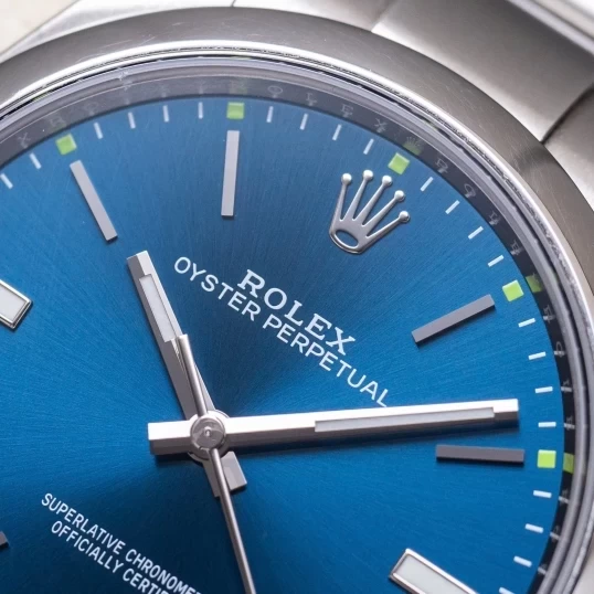 Rolex Oyster Perpetual 39mm 114300 Blue Dial