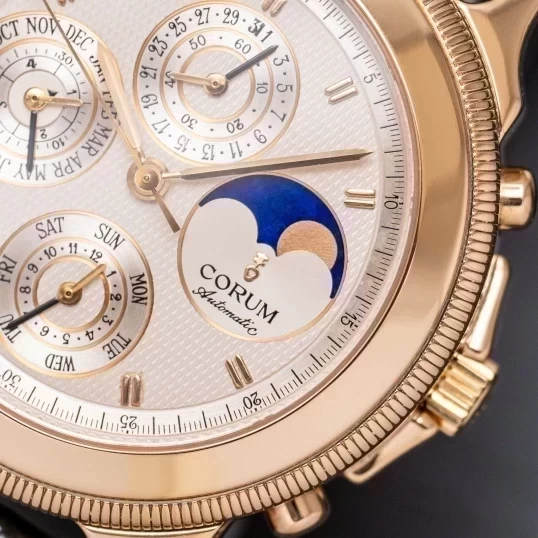 Corum Perpetual Calendar Limited Edition 100, Chronograph & lịch vạn niên