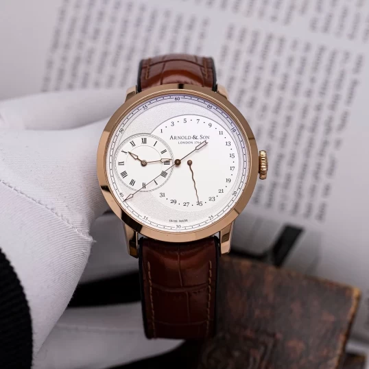 Arnold & Son TBR 18-Carat Rose Gold 44mm 1ARAP.W01A.C120P