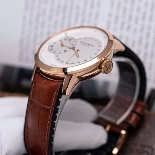 Arnold & Son TBR 18-Carat Rose Gold 44mm 1ARAP.W01A.C120P