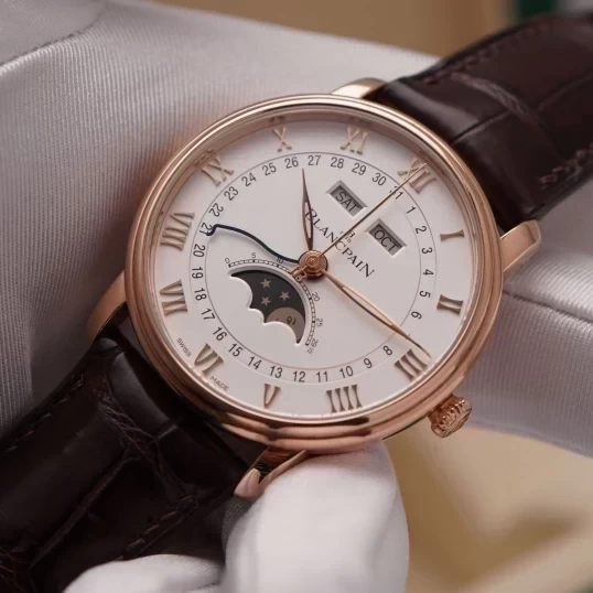 Blancpain Villeret Quantième Complet 40mm 6654 3642 55B