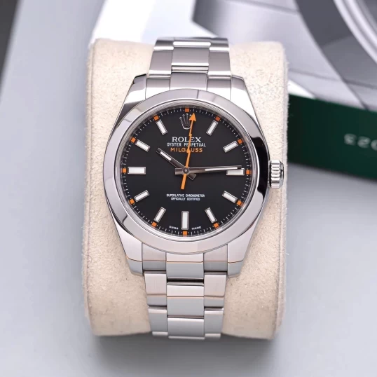 Rolex Milgauss Black Dial 40mm 116400 GV