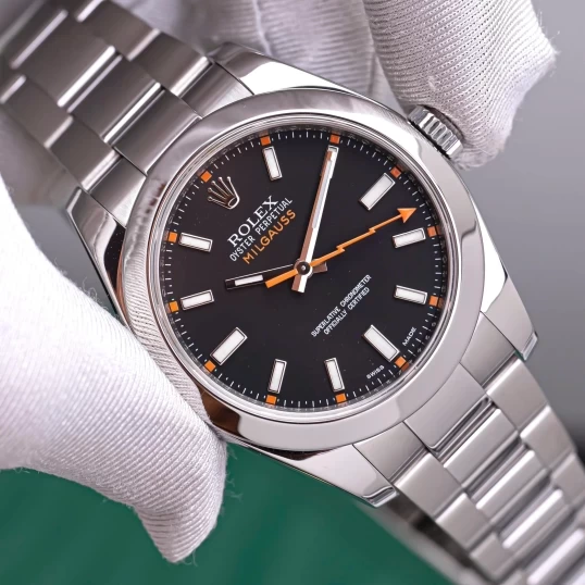 Rolex Milgauss Black Dial 40mm 116400 GV