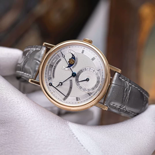 Breguet Classique Power Reserve Moonphase 18K Gold 7137ba/11/9v6