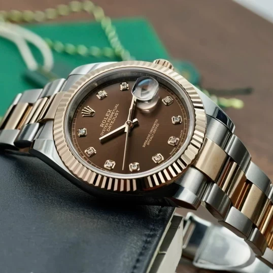 Rolex Oyster Perpetual Datejust 41mm 126331 Chocolate Dial Fullbox 2018