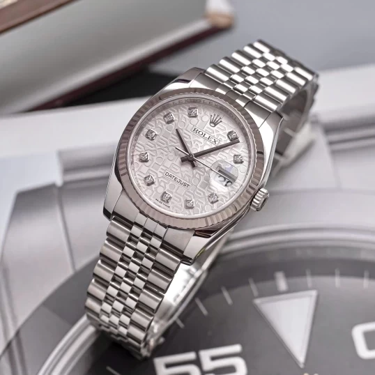 Rolex Oyster Perpetual Datejust 36mm 116234 vi tính trắng