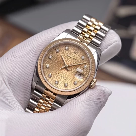 Rolex Oyster Perpetual Datejust 36mm 116233 Mặt Số Vi Tính Vàng (2012)