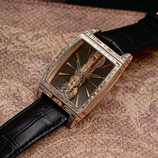 Corum Golden Bridge Black Baton 113.770.55/0001 GN01 Complete. Limited Edition No 92/99