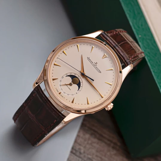 Jaeger LeCoultre Master Ultra Thin Moon 18k Rose Gold 39mm Q1362501