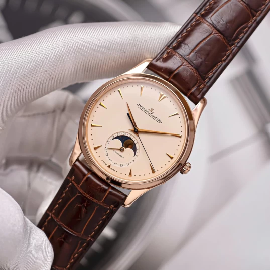 Jaeger LeCoultre Master Ultra Thin Moon 18k Rose Gold 39mm Q1362501