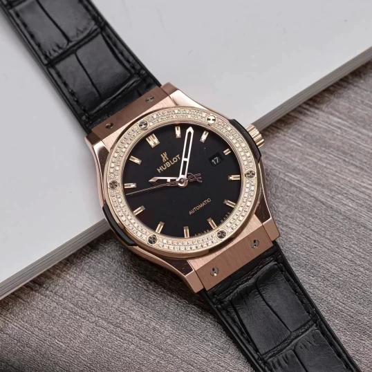 Hublot Classic Fusion King Gold Black Dial 42mm 542.PX.1180.RX.1104