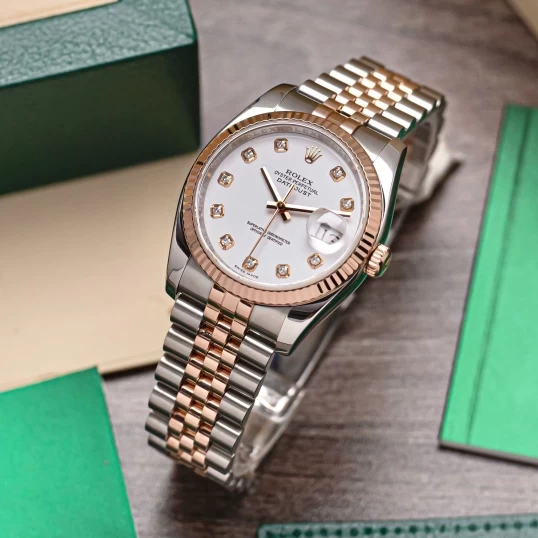 Rolex Oyster Perpetual Datejust 36mm 116231 Mặt số men trắng