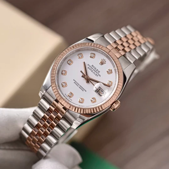 Rolex Oyster Perpetual Datejust 36mm 116231 Mặt số men trắng