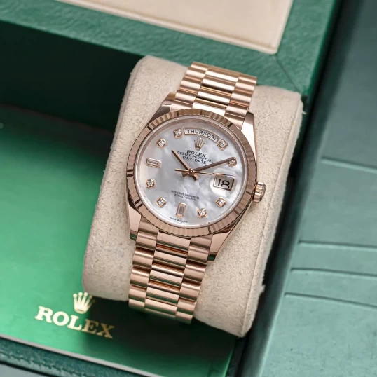 Rolex Oyster Perpetual Day-Date 36mm 128235 MOP Dial