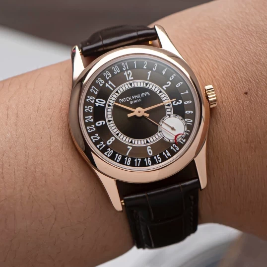 Patek Philippe Calatrava 37mm 6000R-001 Chocolatte Dial